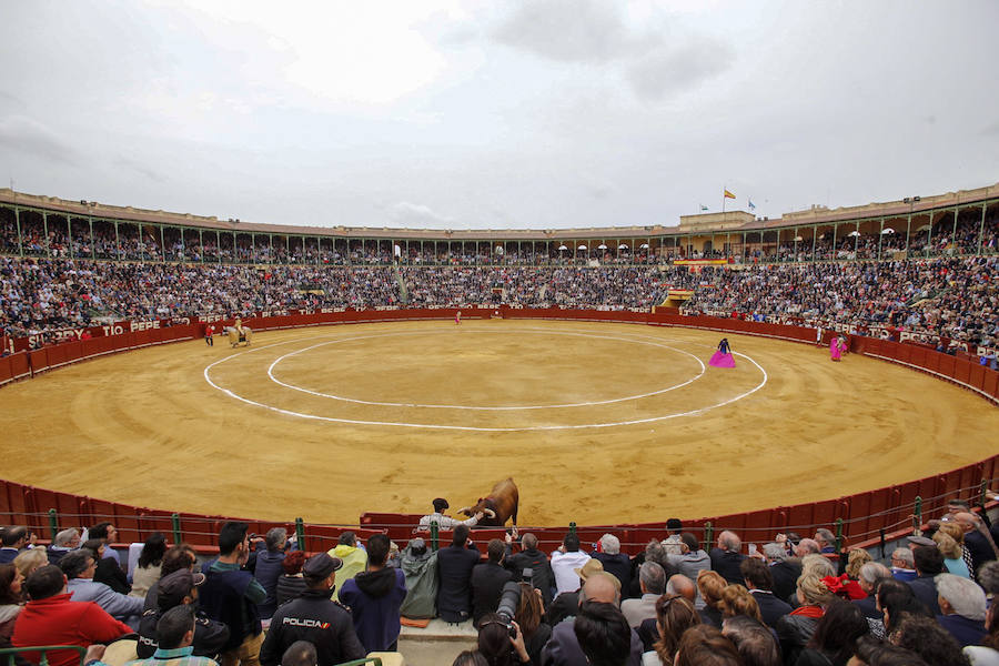 La reaparición de José Tomás en Jerez, en fotos