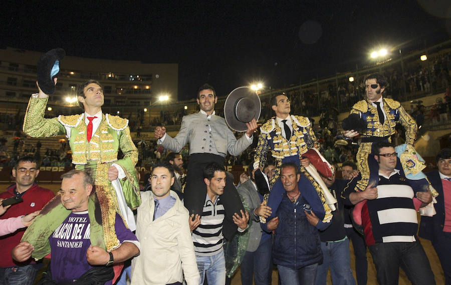 La reaparición de José Tomás en Jerez, en fotos