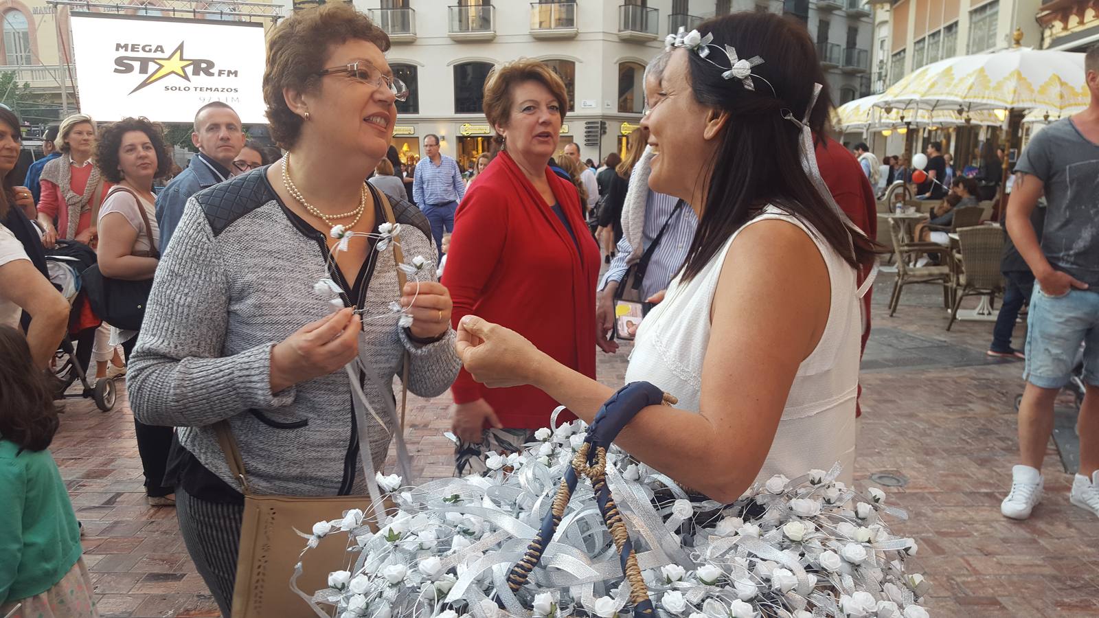 Noche en Blanco de colas y estrellas en Málaga