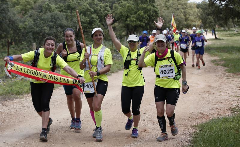 Corredores en los 101 kilómetros de Ronda