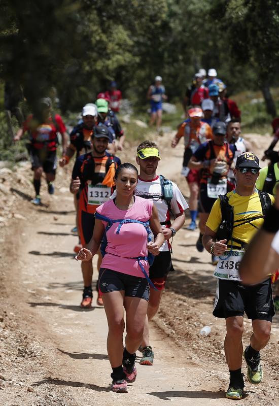 Corredores en los 101 kilómetros de Ronda