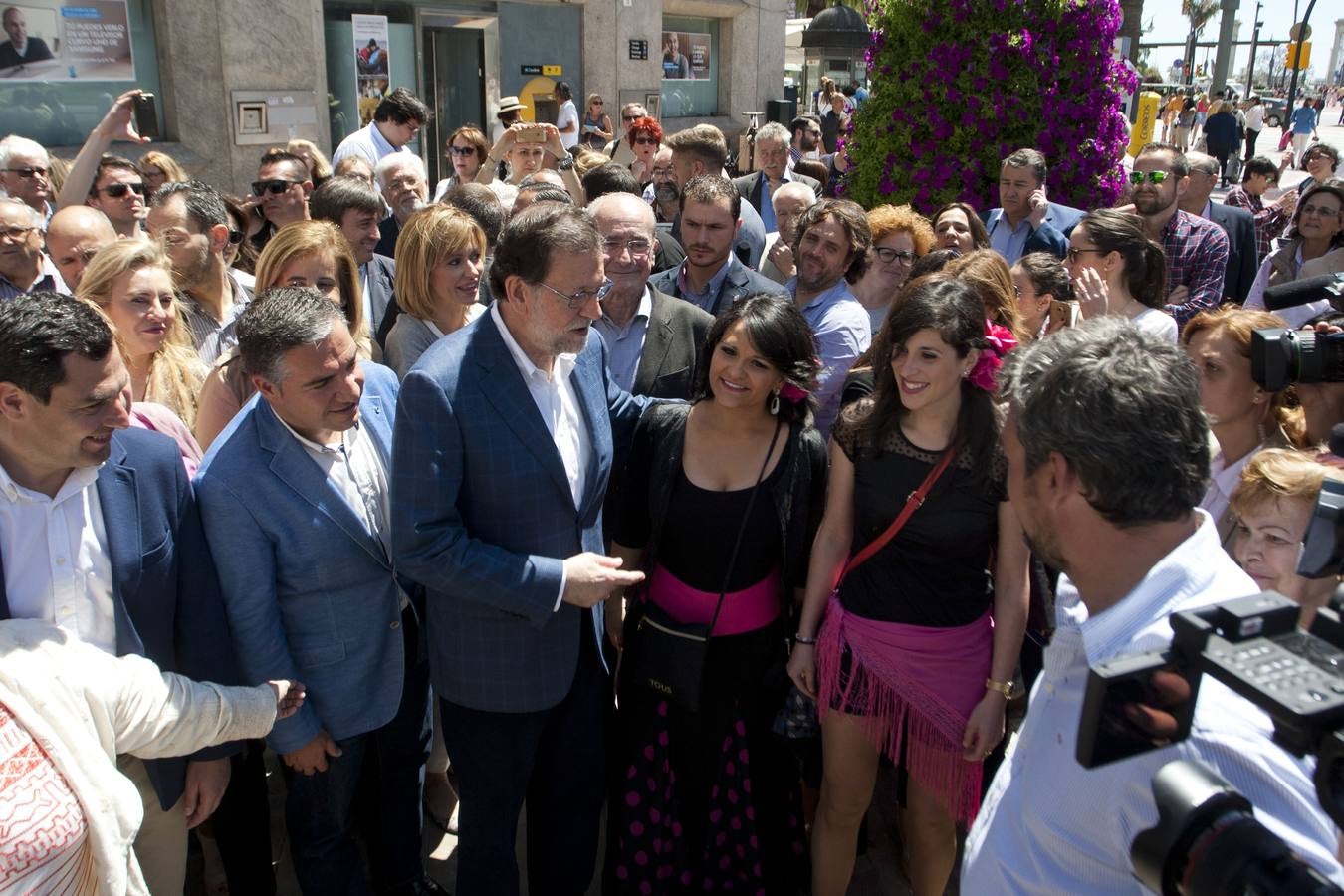 Mariano Rajoy visita el Mercado de Atarazanas