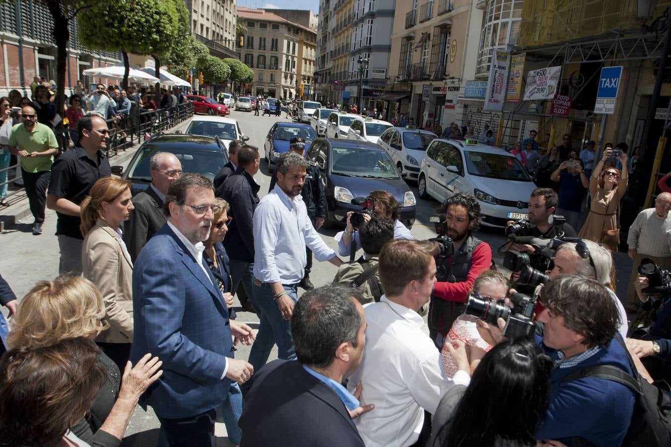 Mariano Rajoy visita el Mercado de Atarazanas