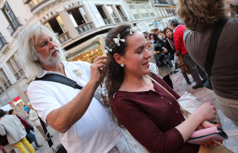 Noche en Blanco de colas y estrellas en Málaga