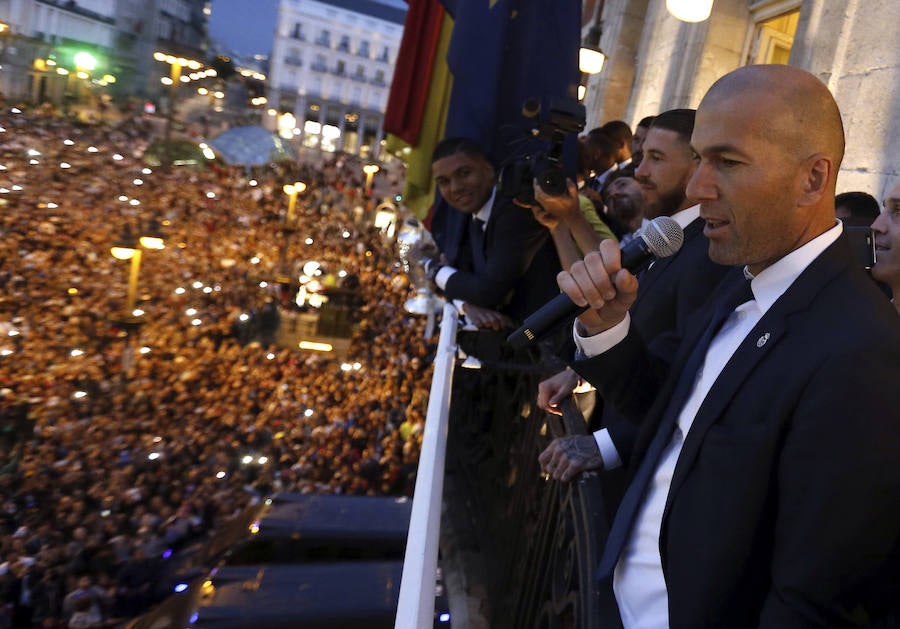 Las mejores imágenes de la celebración madridista