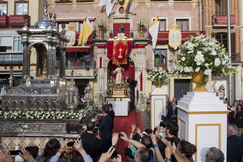 Fotos de la procesión del Corpus Christi en Málaga