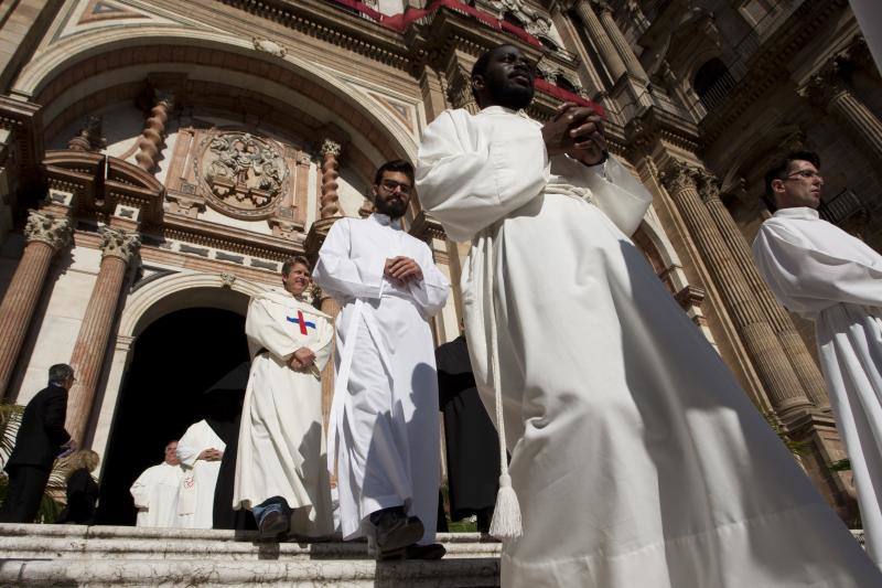 Fotos de la procesión del Corpus Christi en Málaga