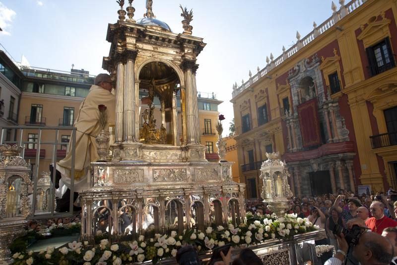 Fotos de la procesión del Corpus Christi en Málaga