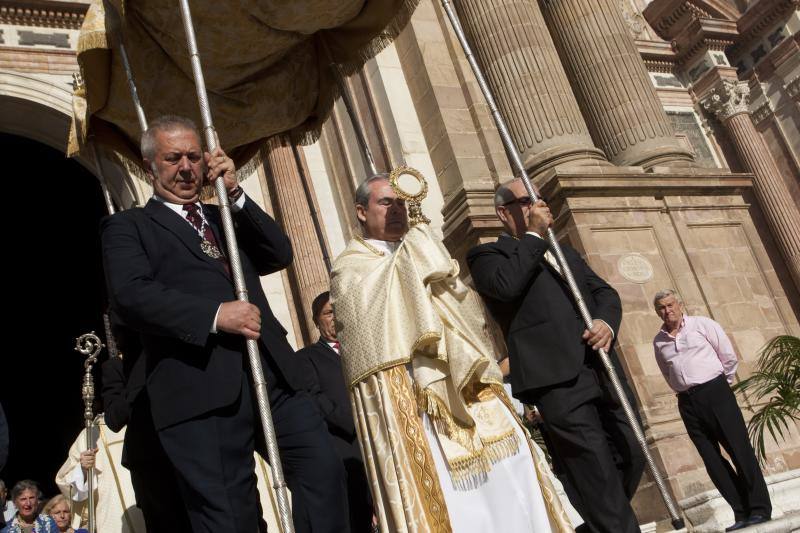 Fotos de la procesión del Corpus Christi en Málaga