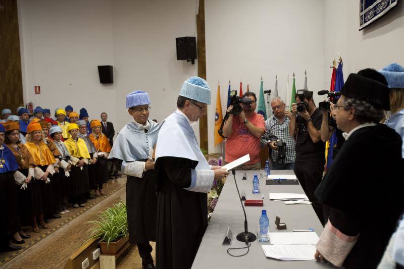 Fotos de la investidura de Antonio Soler como doctor honoris causa de la UMA
