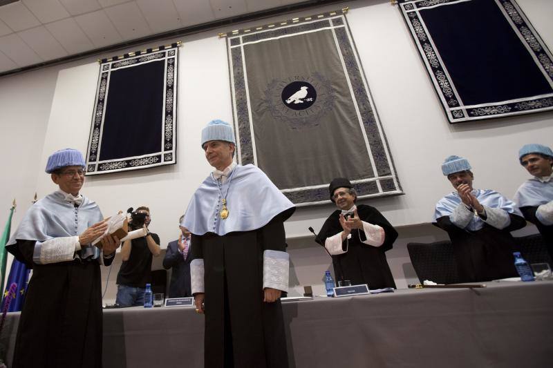 Fotos de la investidura de Antonio Soler como doctor honoris causa de la UMA