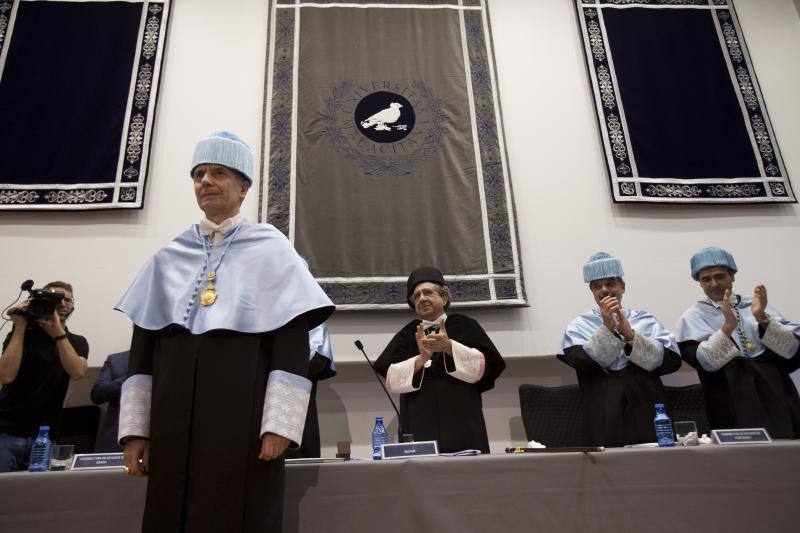 Fotos de la investidura de Antonio Soler como doctor honoris causa de la UMA