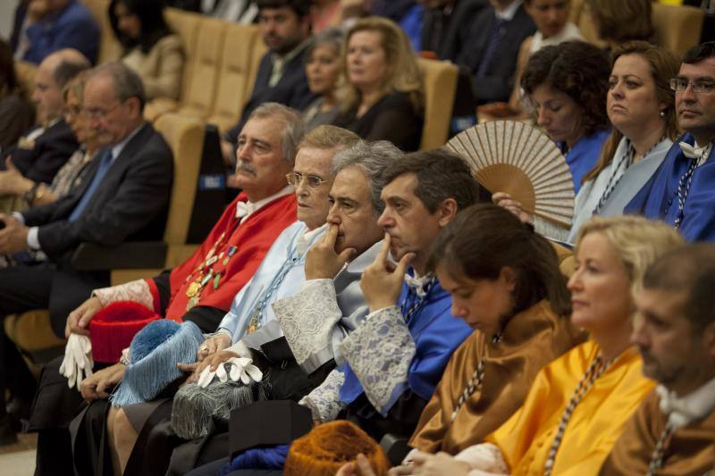 Fotos de la investidura de Antonio Soler como doctor honoris causa de la UMA