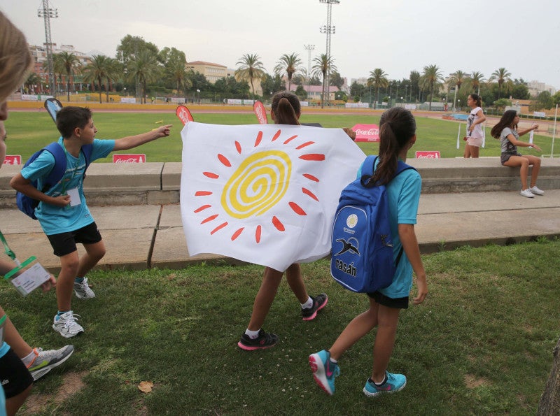 Olimpiadas infantiles en Málaga