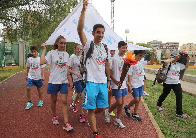 Olimpiadas infantiles en Málaga