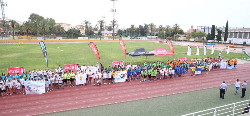 Olimpiadas infantiles en Málaga