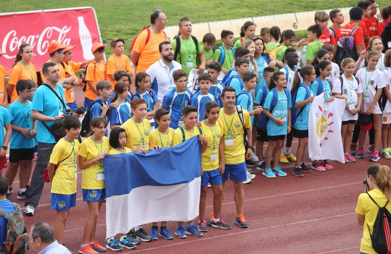 Olimpiadas infantiles en Málaga