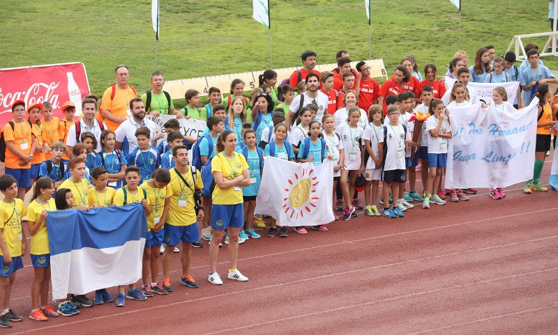 Olimpiadas infantiles en Málaga