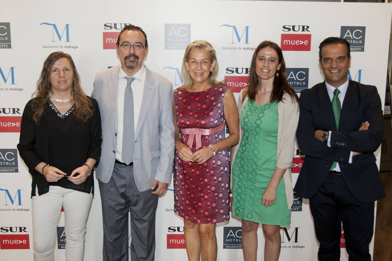Pilar Martínez, José Miguel Aguilar, Kika Caracuel, Yolanda Quesada y Jorge González.