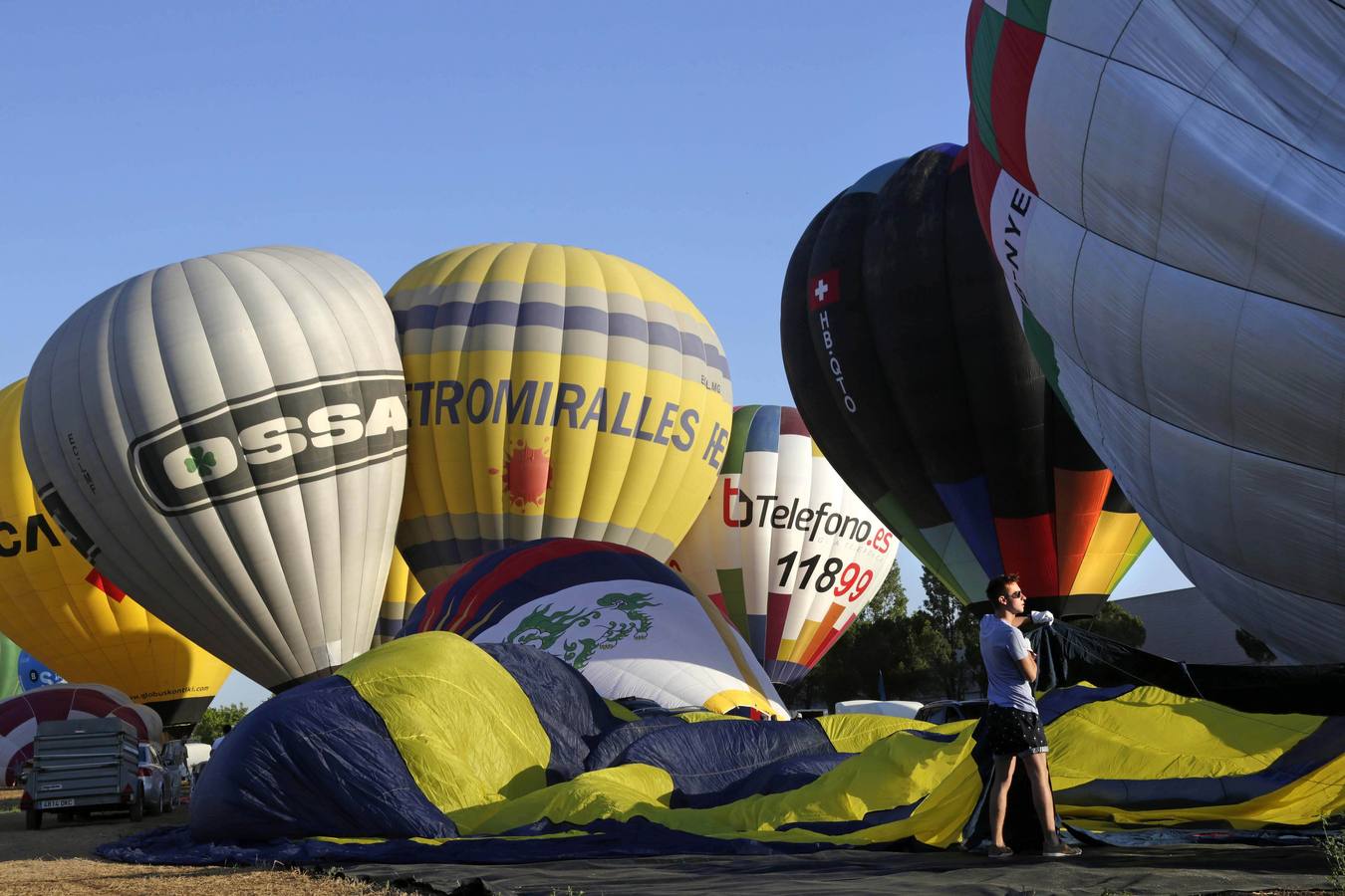 Celebración del European Balloon Festival