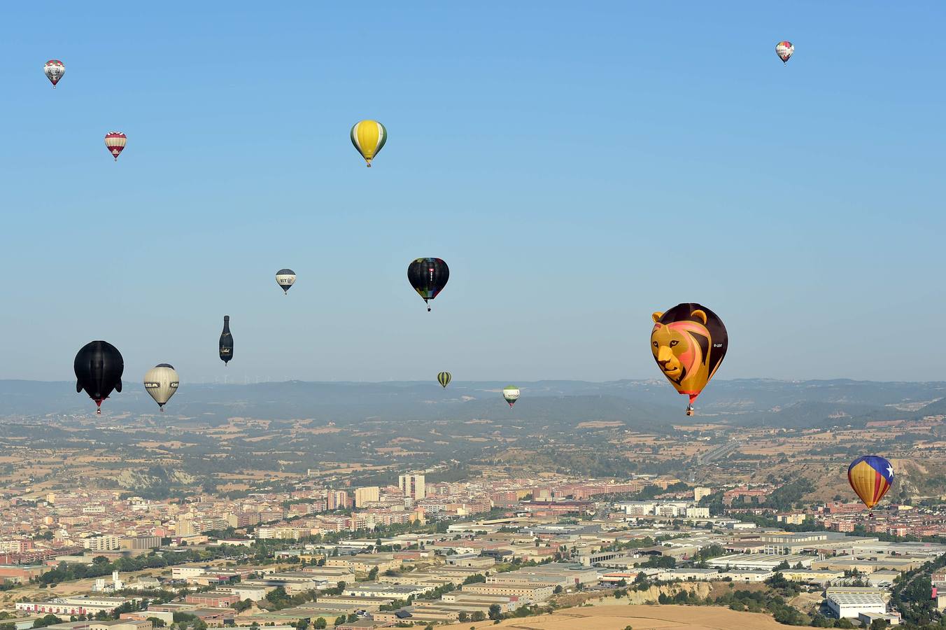 Celebración del European Balloon Festival