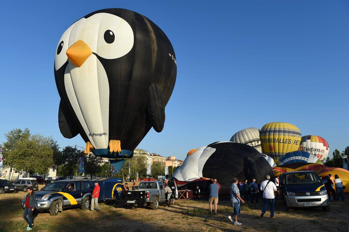 Celebración del European Balloon Festival