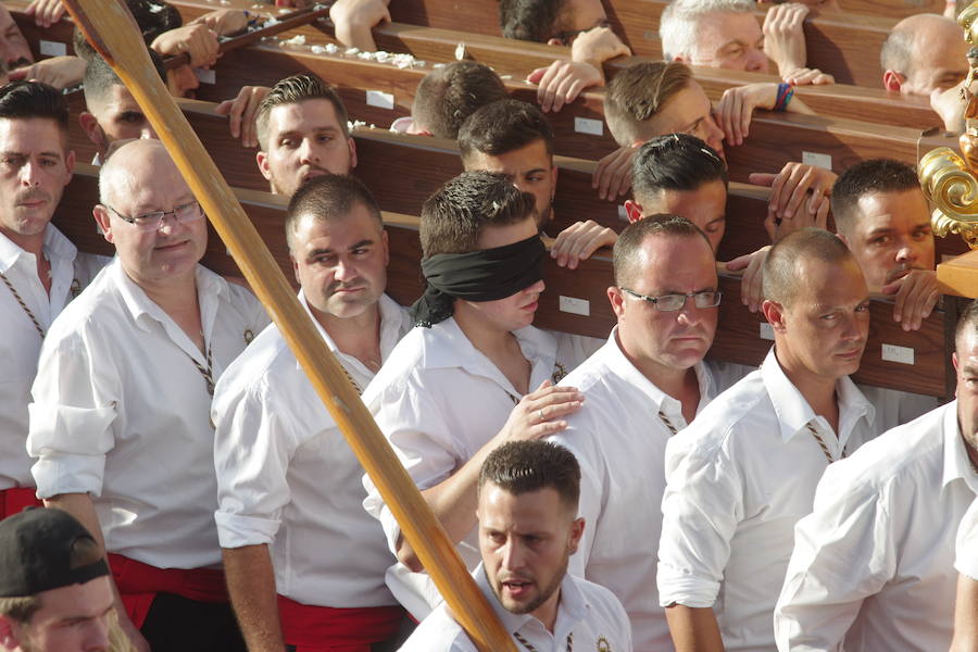 La Virgen del Carmen procesiona por Huelin