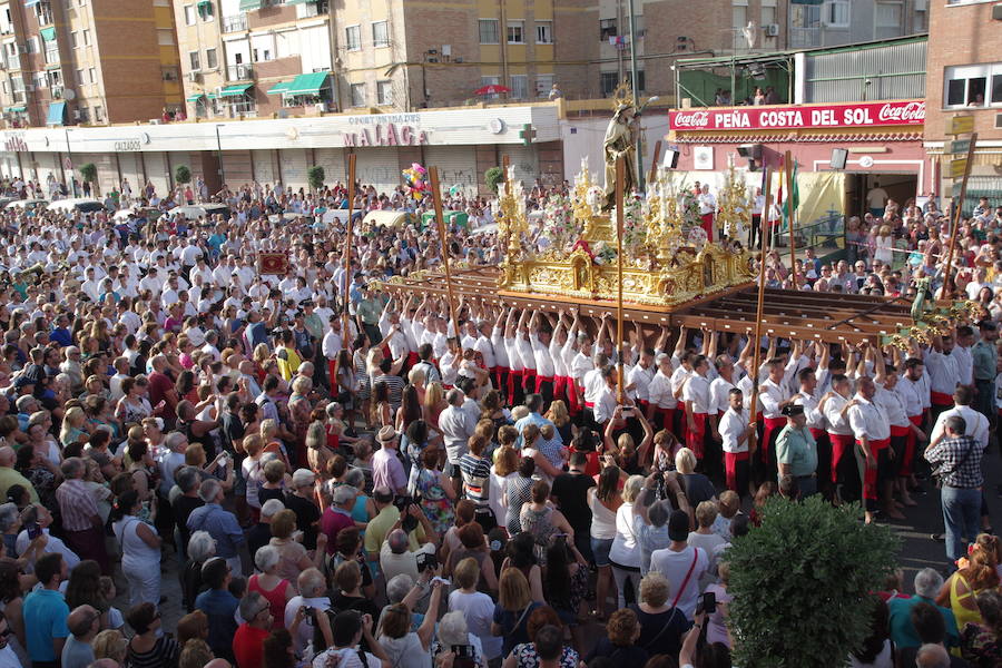 La Virgen del Carmen procesiona por Huelin