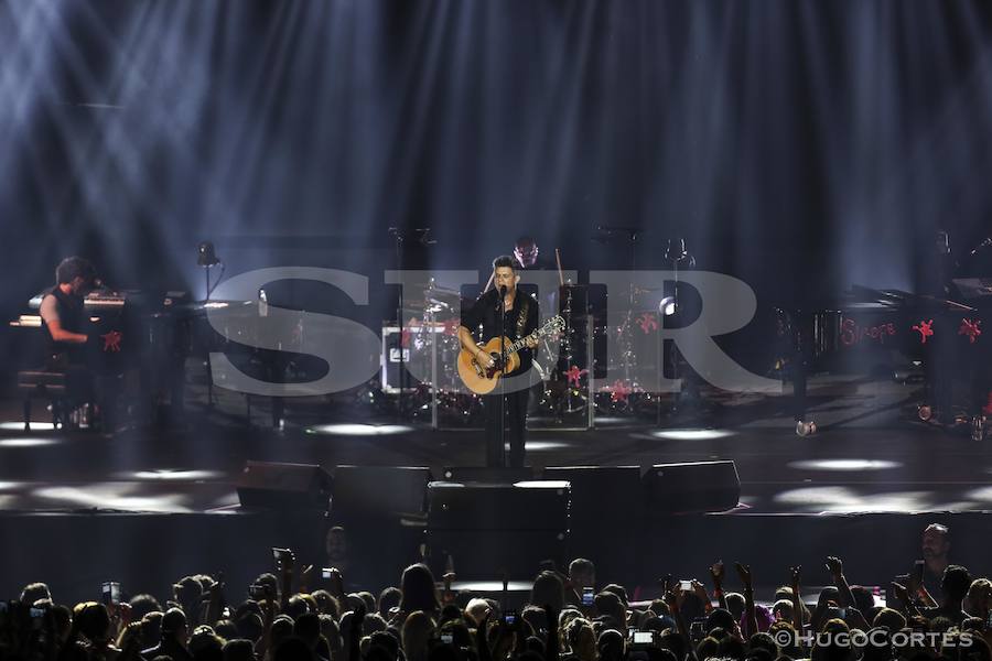 El concierto de Alejandro Sanz, en imágenes