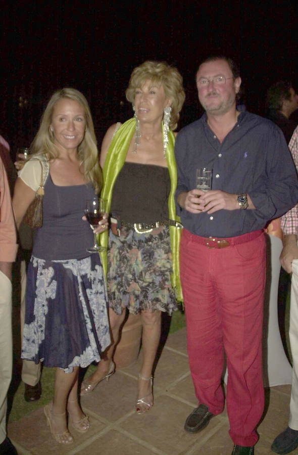 Marina Castaño en una foto de archivo. Ella y su marido eran habituales del restaurante La Meridiana.. 