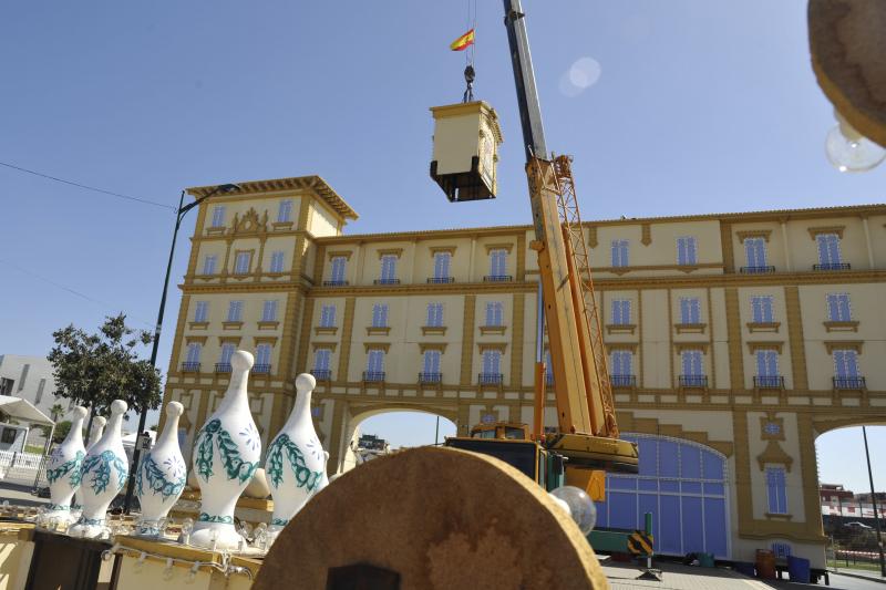 Así se prepara el Cortijo de Torres para la Feria de Málaga