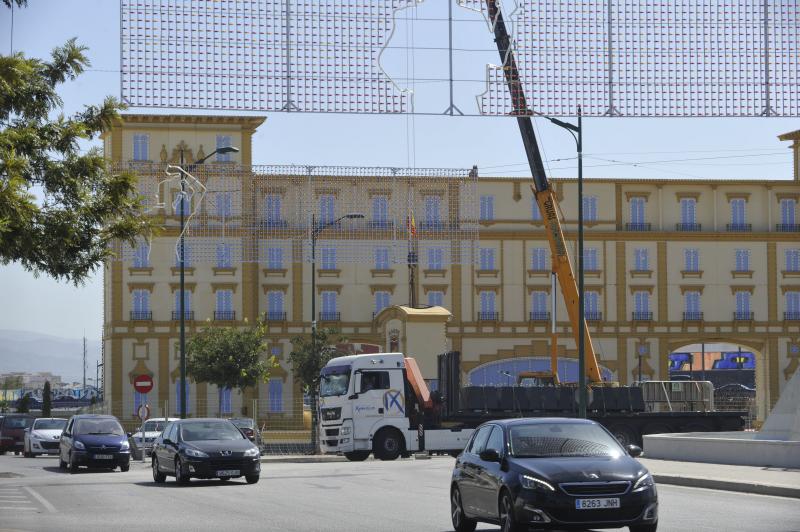 Así se prepara el Cortijo de Torres para la Feria de Málaga