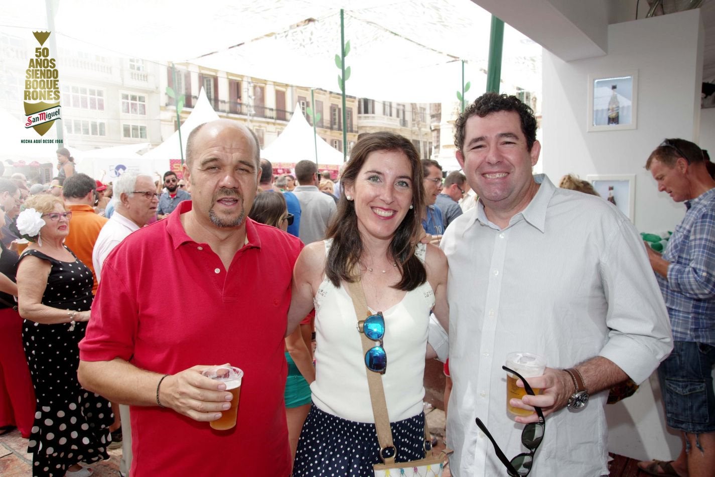 Francisco Camacho, Rocío Navas y Manuel López.. 