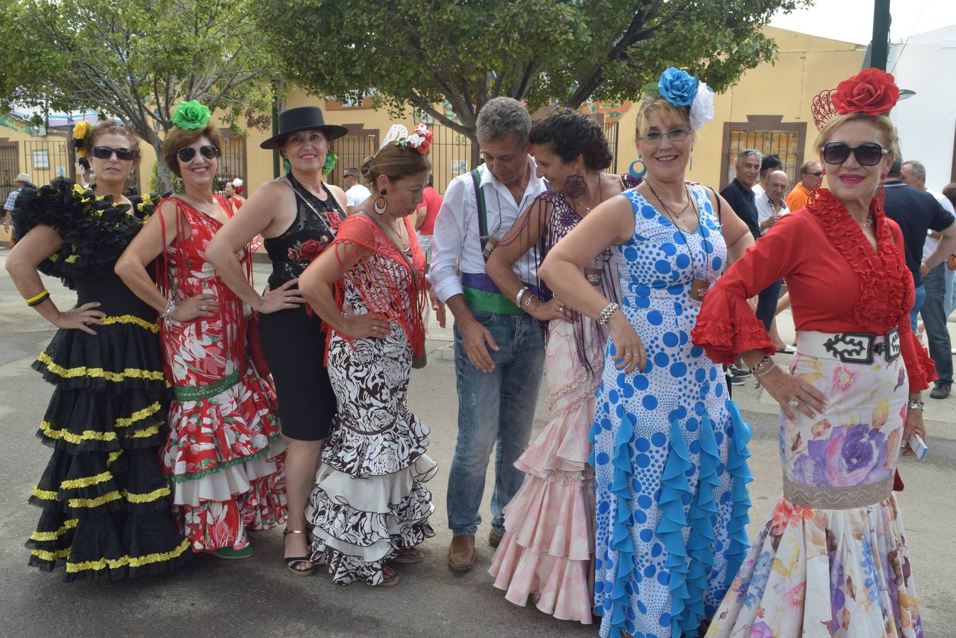 El Real de la Feria se anima y recibe una visita inesperada