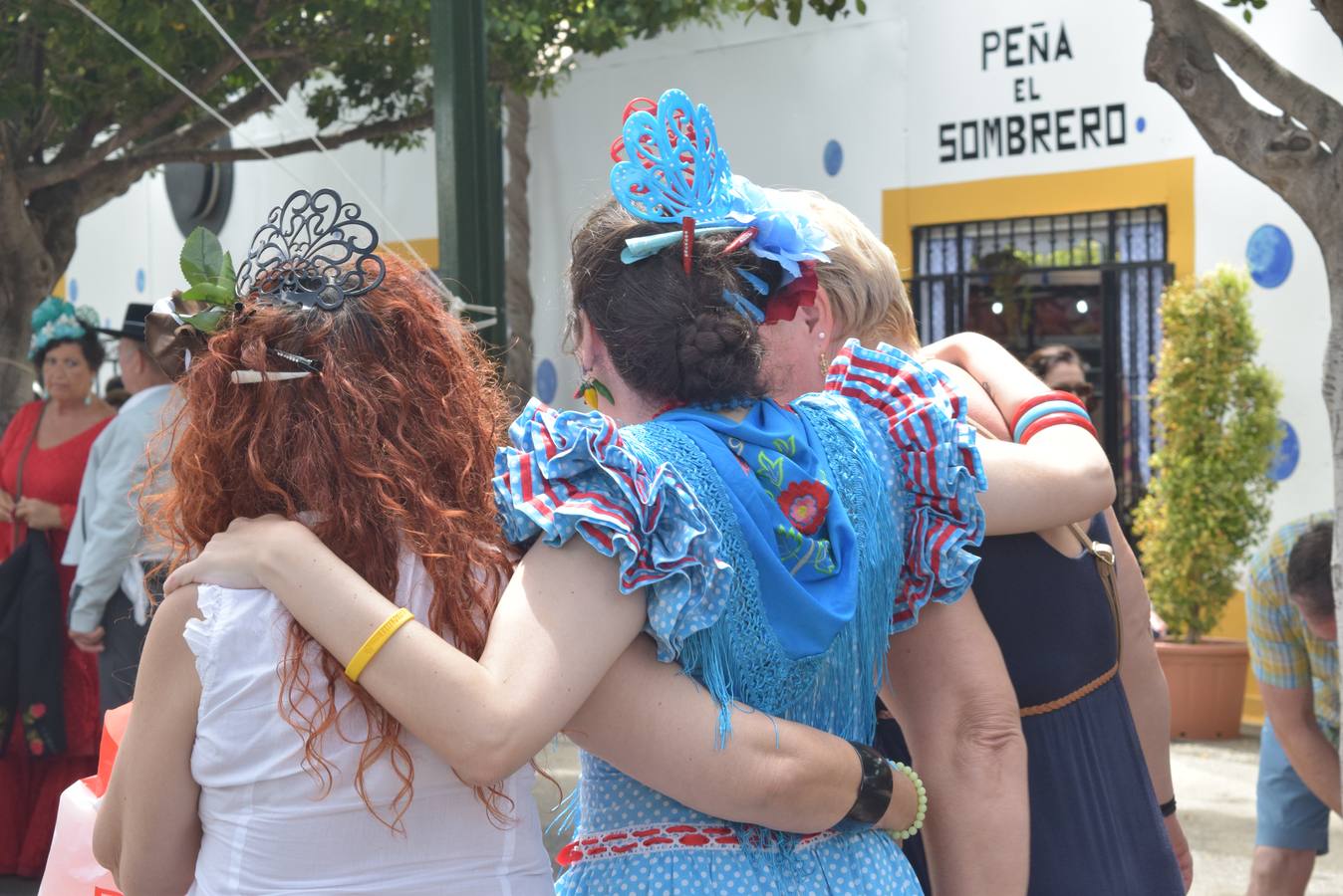 El Real de la Feria se anima y recibe una visita inesperada