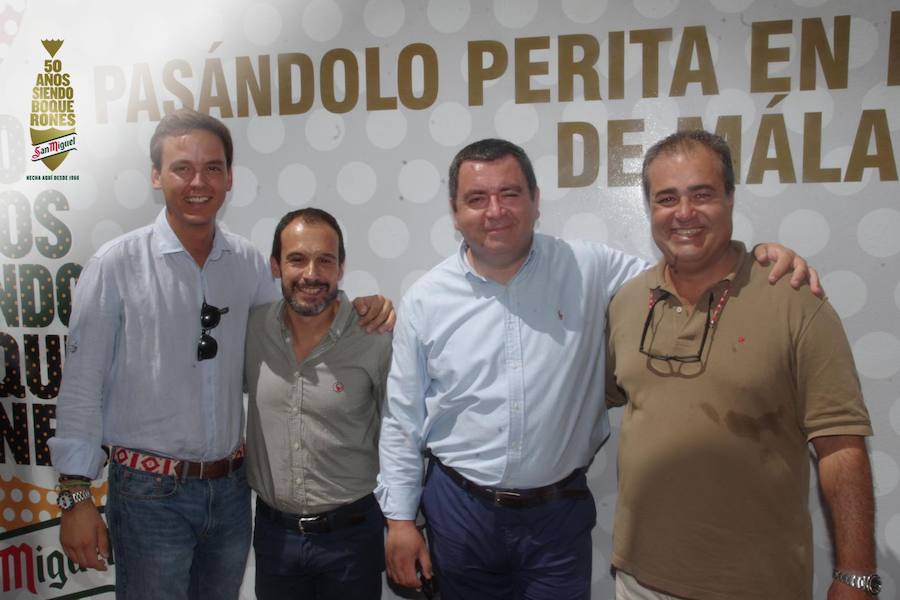 Joquín Baranda, Eduardo Díaz, Ricardo Ponce y Miguel de Hoyos