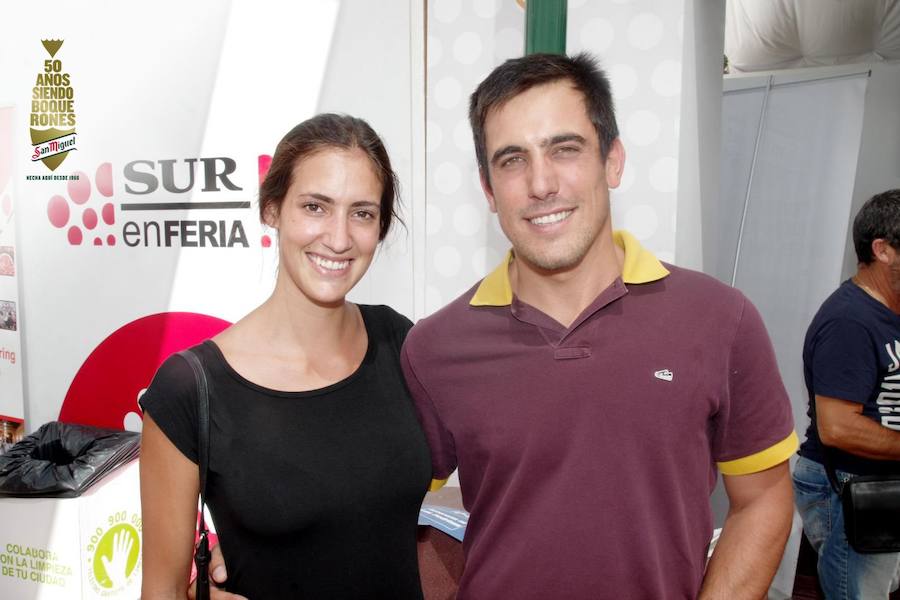 Rosa González-Aller y Marcelino Piquero, que han venido desde El Puerto de Santa María