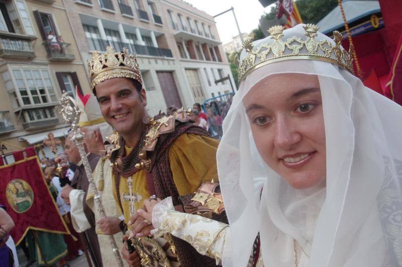 Fotos de la Cabalgata Histórica por el Centro de Málaga