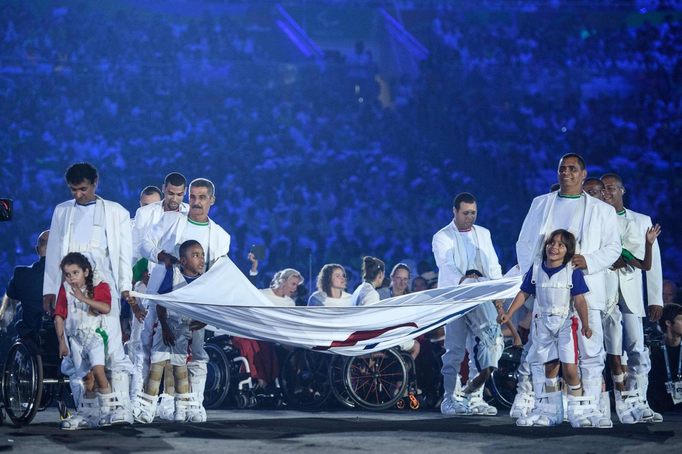 La ceremonia de inauguración de los Juegos Paralímpicos de Río