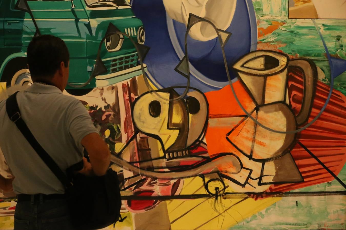 El norteamericano David Salle llega al CAC Málaga con su exposición &#039;Inspired by True-Life Events&#039;