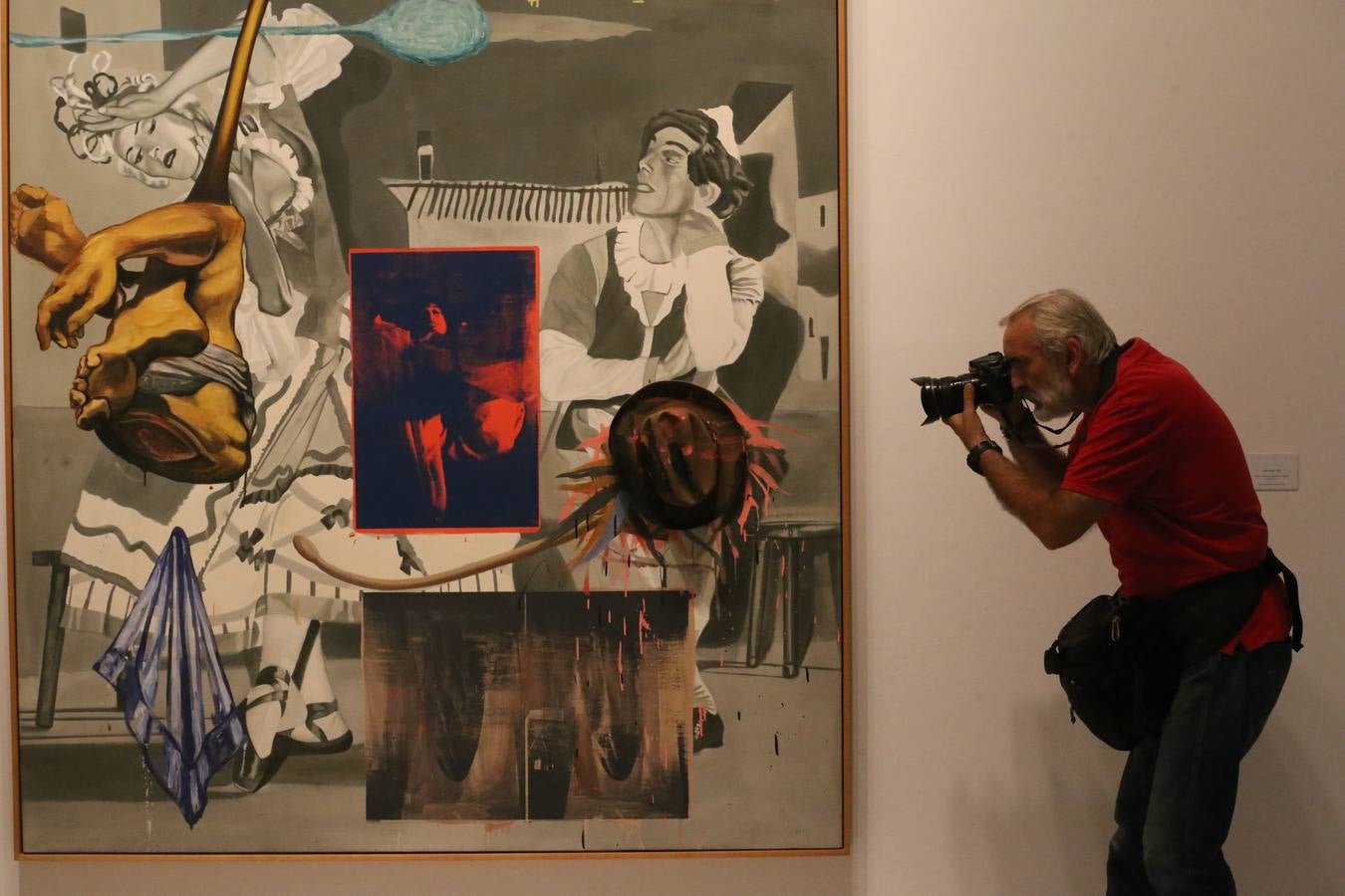 El norteamericano David Salle llega al CAC Málaga con su exposición &#039;Inspired by True-Life Events&#039;