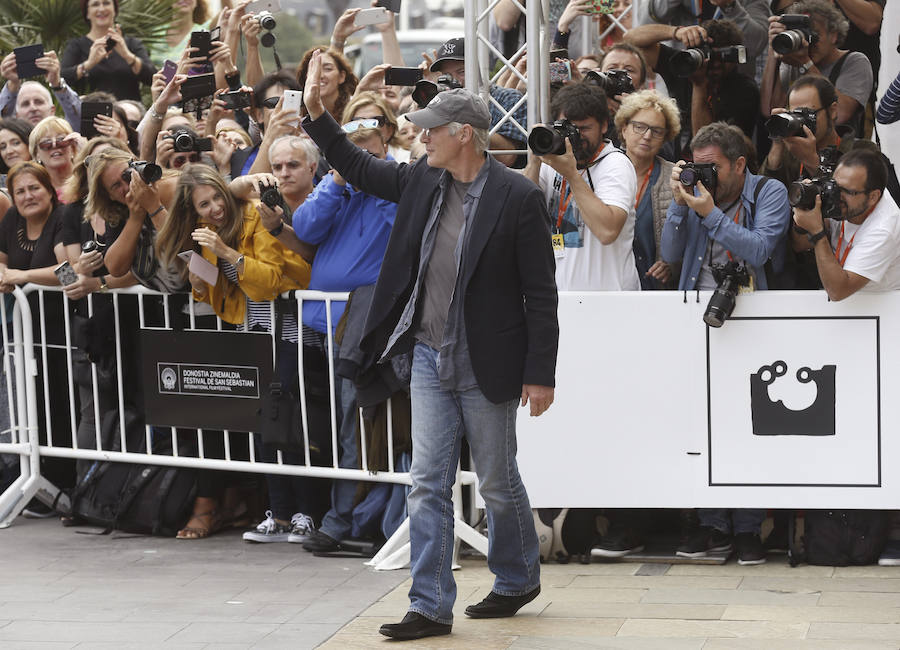 Richard Gere aterriza en el Festival de San Sebastián