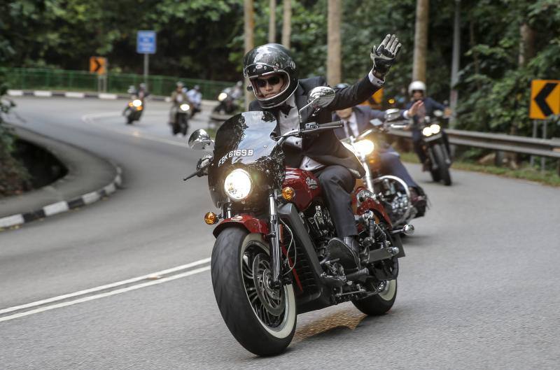 Singapur reúne a los aficionados a las motos vintage