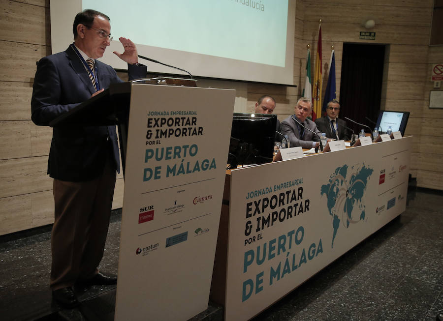 El Foro Exportación &amp;amp; Importación por el Puerto de Málaga, en imágenes