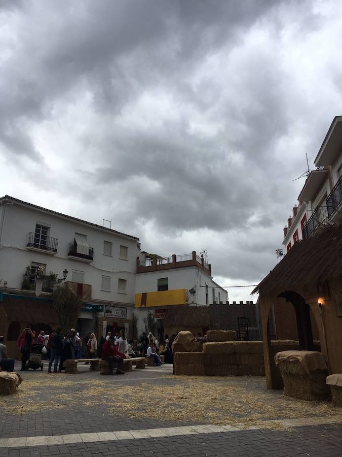 La recreación de María Sagredo en Alozaina, en imágenes