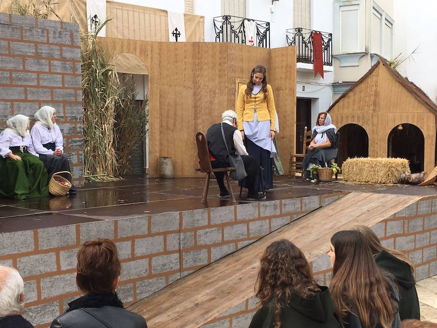 La recreación de María Sagredo en Alozaina, en imágenes