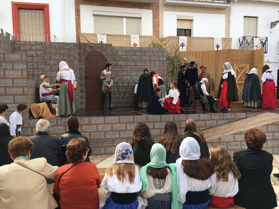 La recreación de María Sagredo en Alozaina, en imágenes