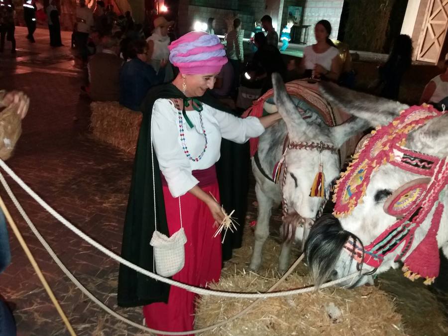 La recreación de María Sagredo en Alozaina, en imágenes