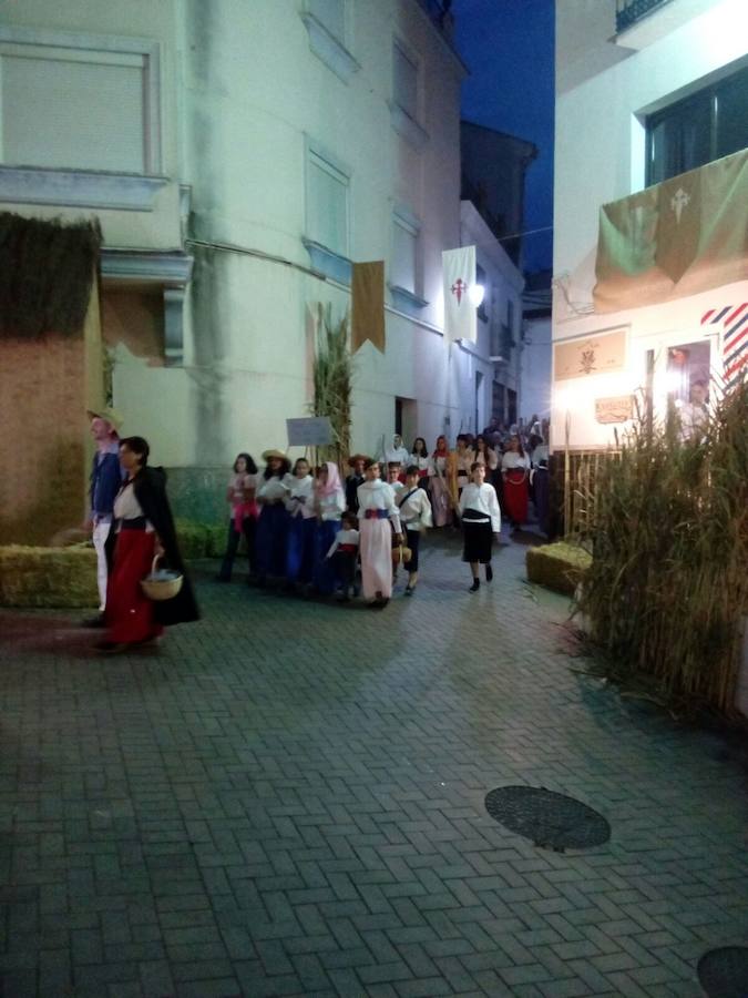 La recreación de María Sagredo en Alozaina, en imágenes