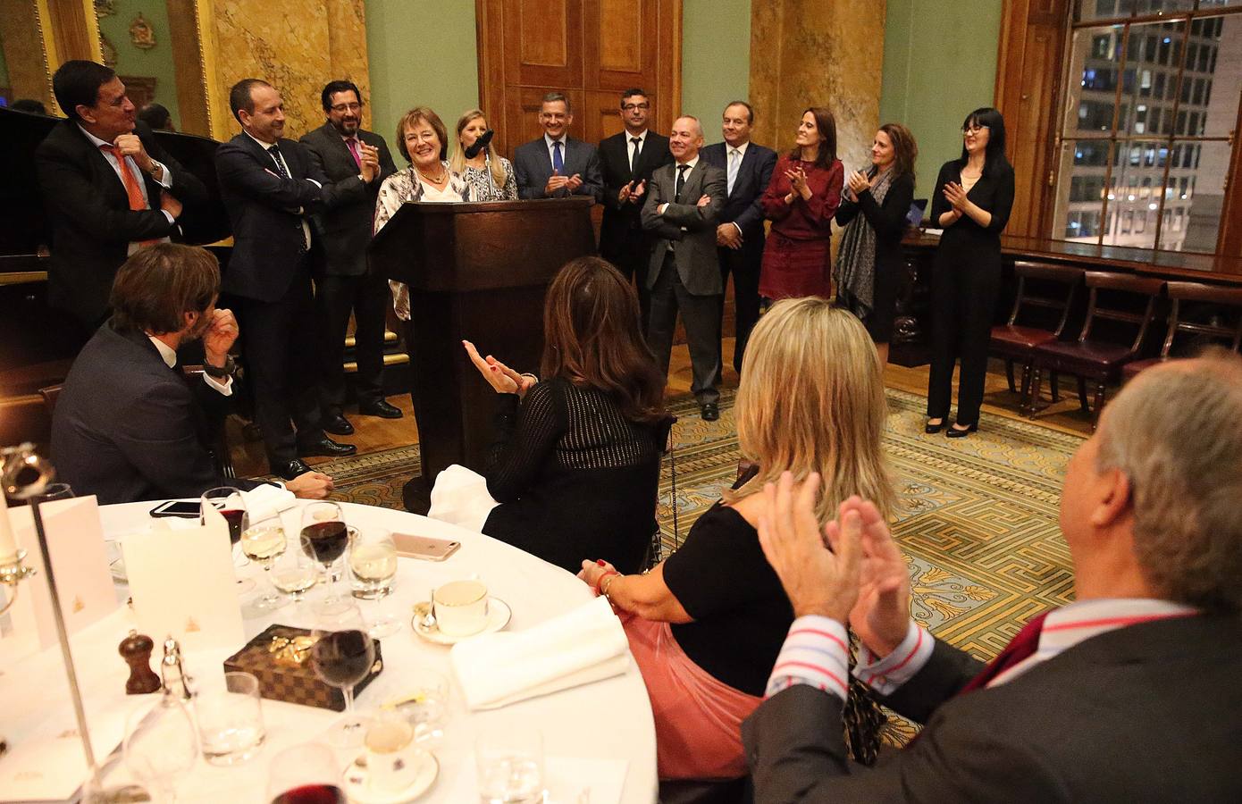 La cena organizada por Prensa Malagueña en la WTM